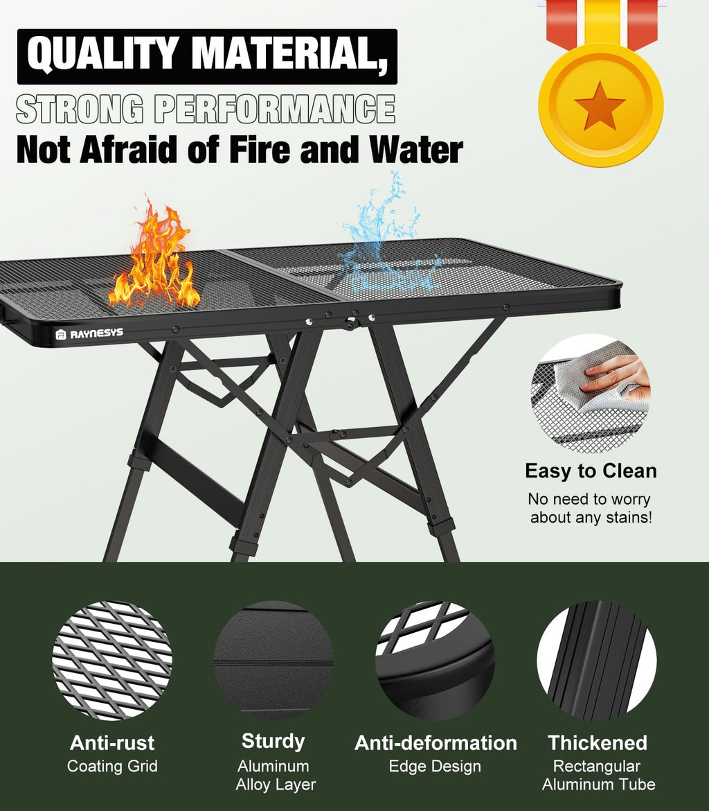 Portable Folding Grill Table J710