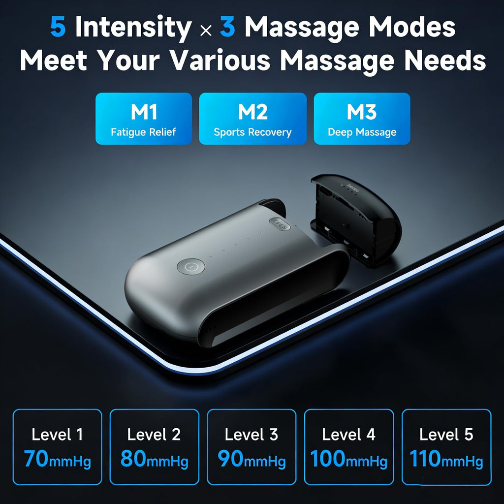 Cordless Air Compression Leg Massager with 3 Modes S45655