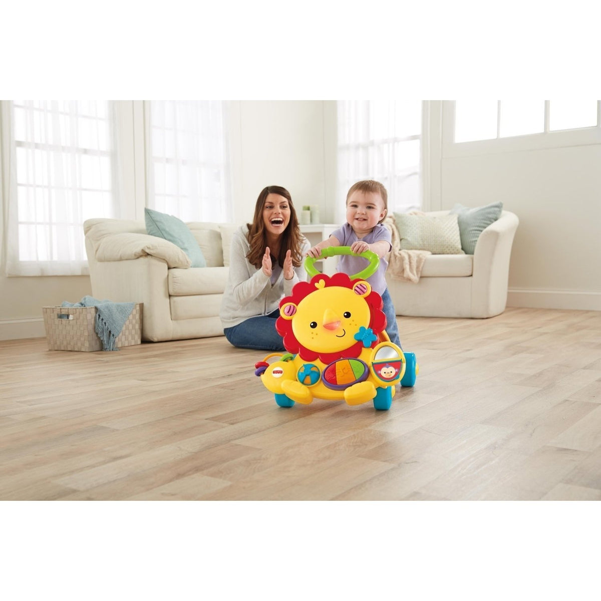 Musical Lion Walker with Lights Sounds & Activities A865