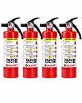 2.5 lb Rechargeable Dry Chemical Fire Extinguisher 4 Pack X69681