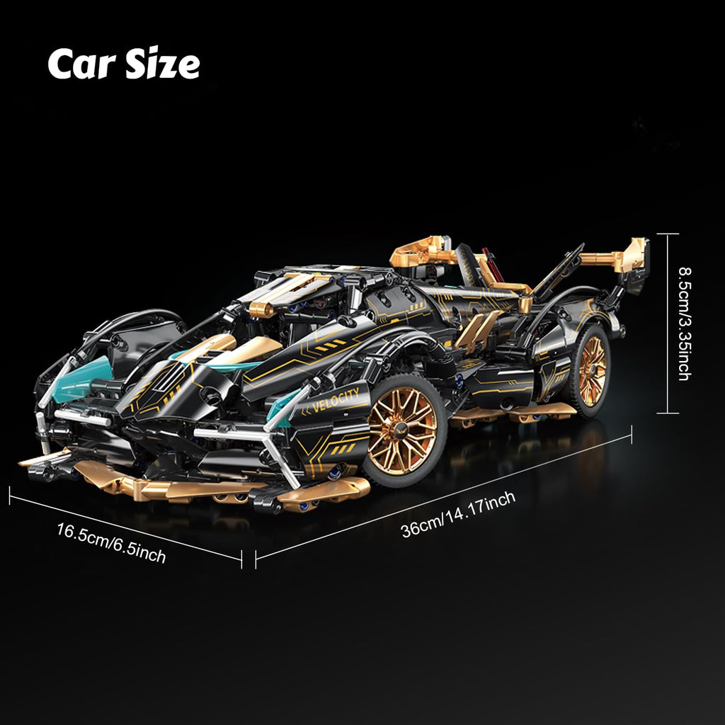 Racing Car Building Block Set 1:14 U1825