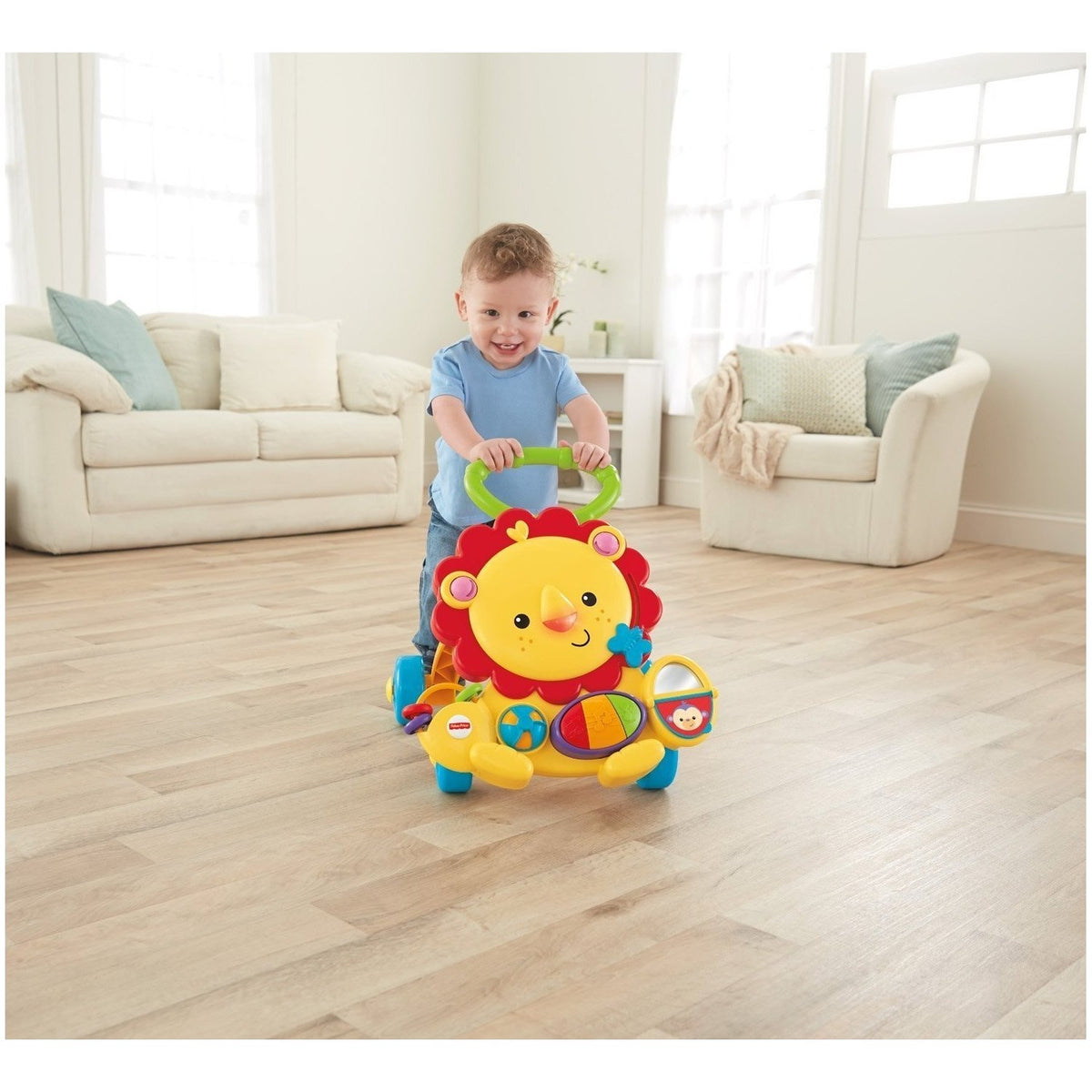 Musical Lion Walker with Lights Sounds & Activities A865