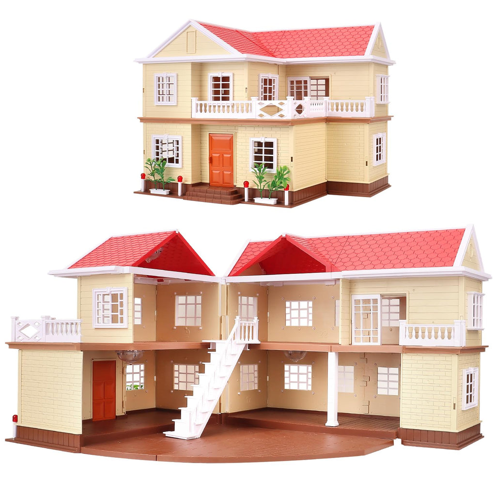 Cozy Cabin Doll House Playset W6753