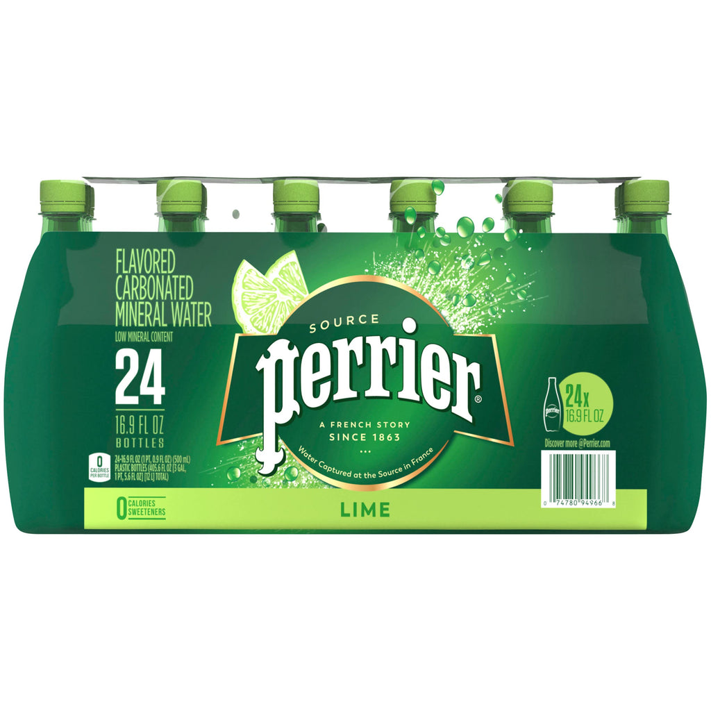 Lime Flavored Sparkling Water 16.9 FL OZ 24 Count T937620