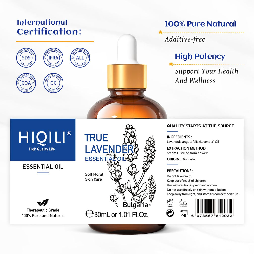30ML Lavender Essential Oil & 150ML Pomegranate Fragrance Oil F9787