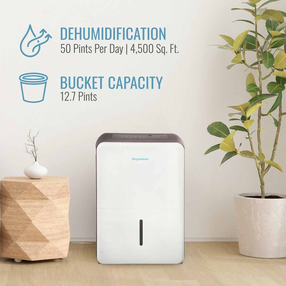 50-Pint Dehumidifier with Built-in Pump Z998