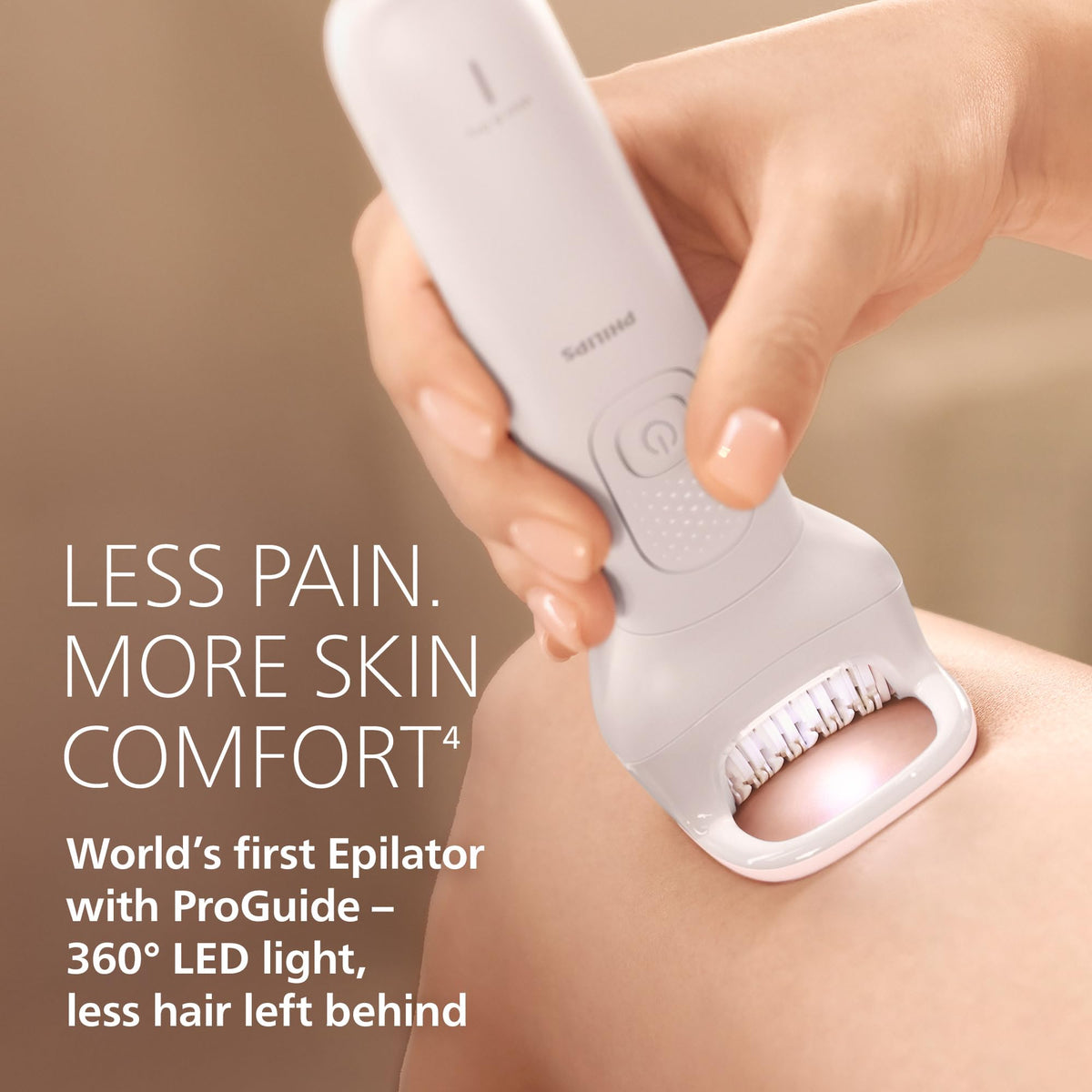 Cordless Wet and Dry Epilator with 7 Accessories X84730