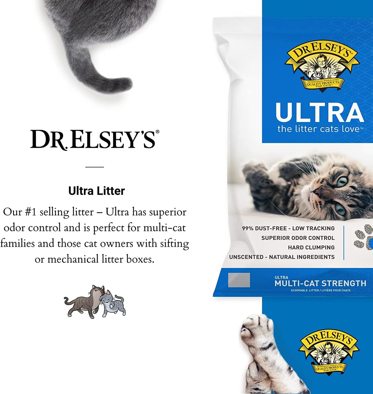 Clumping Clay Cat Litter 40 lb. Bag K5164