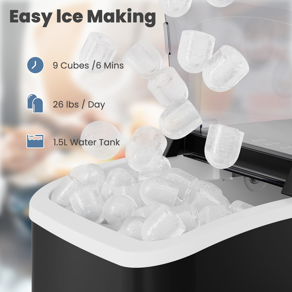 Portable Countertop Ice Maker Q539