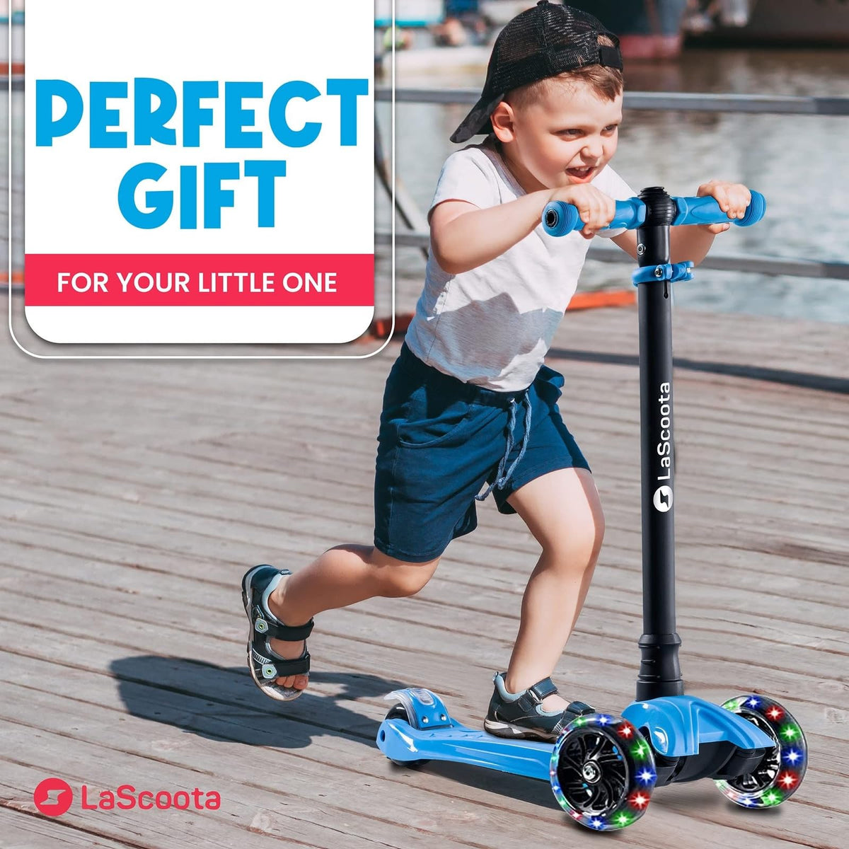 2-in-1 Kids Kick Scooter with Seat X804855