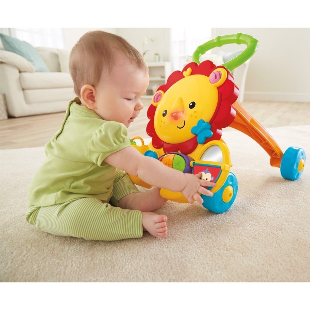 Musical Lion Walker with Lights Sounds & Activities A865