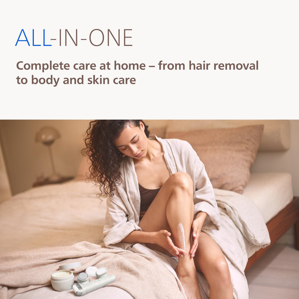 Cordless Wet and Dry Epilator with 7 Accessories X84730