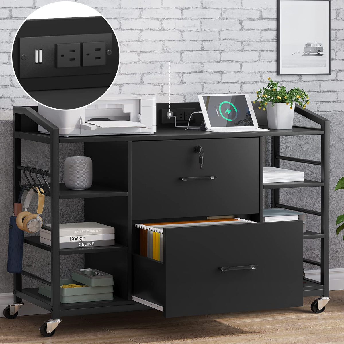 44" File Cabinet with Lock C614281