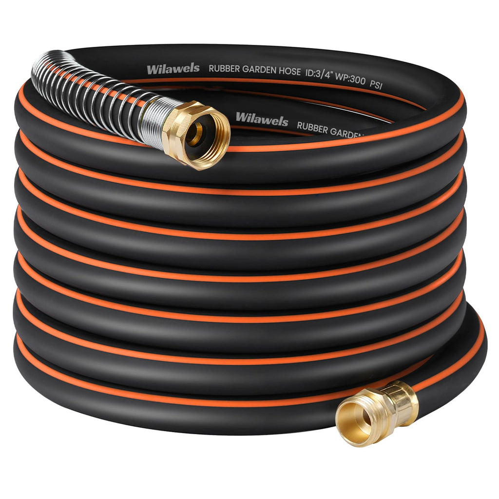 Heavy Duty Rubber Garden Hose 50FT x 3/4" E23836