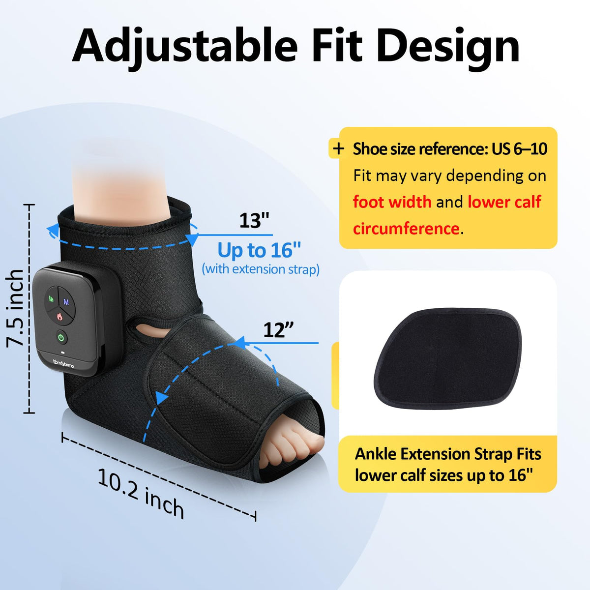 Air Compression Foot Recovery Device 1 Pack U396213