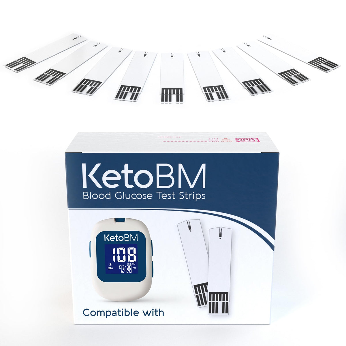 Blood Glucose Test Strips 100 Count Q566106