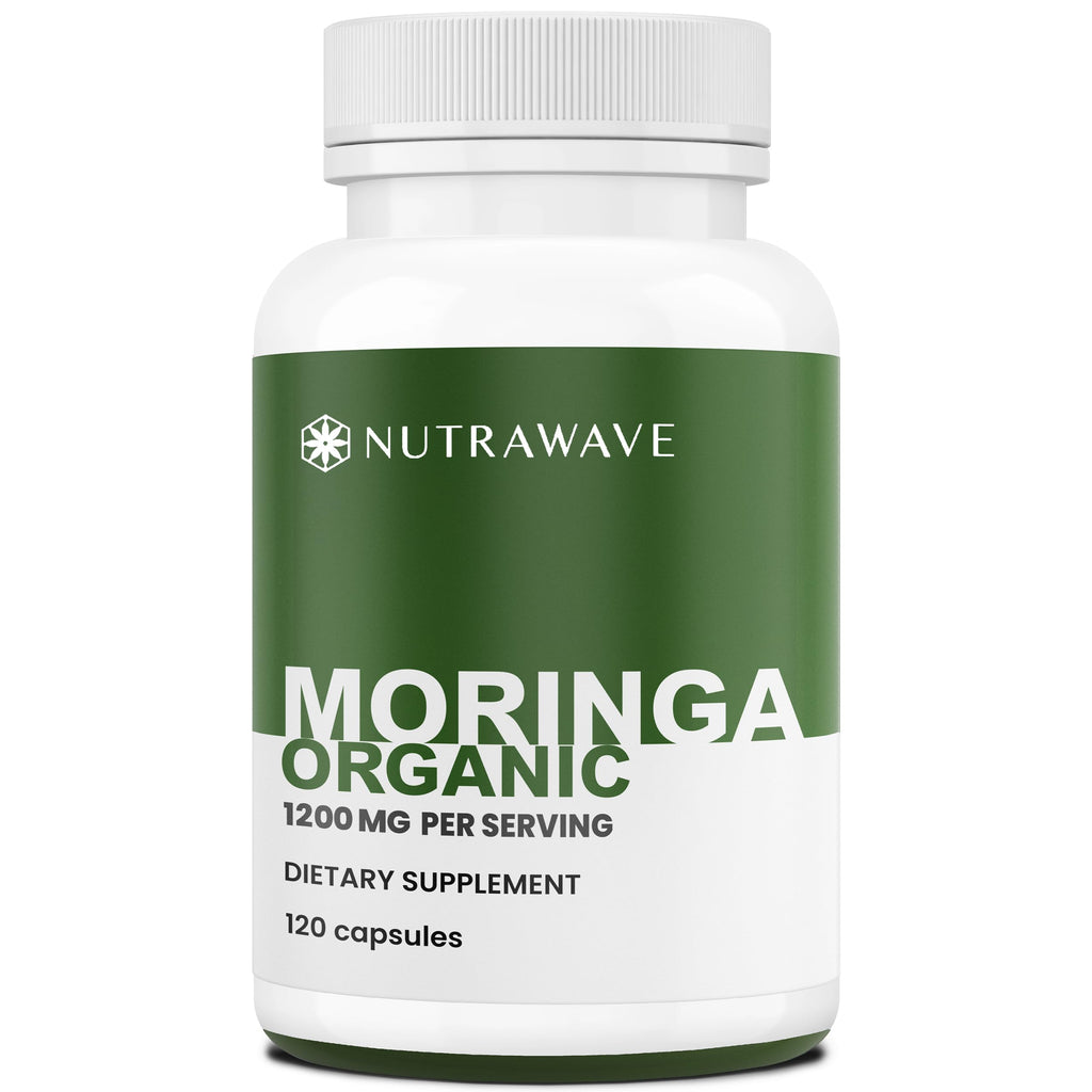 Organic Moringa Capsules 1200mg 120 Capsules Q1028