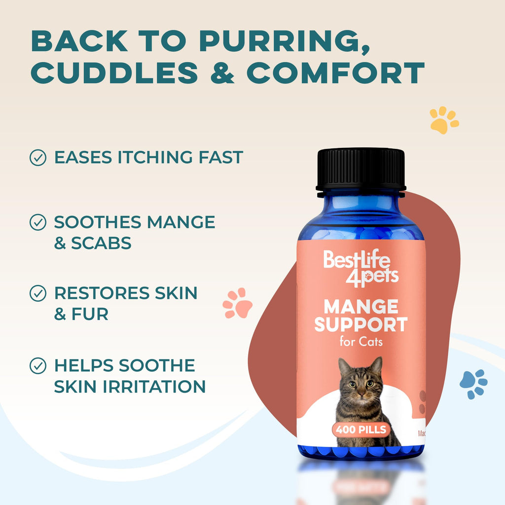 Mange Support for Cats 400 Pills F94032