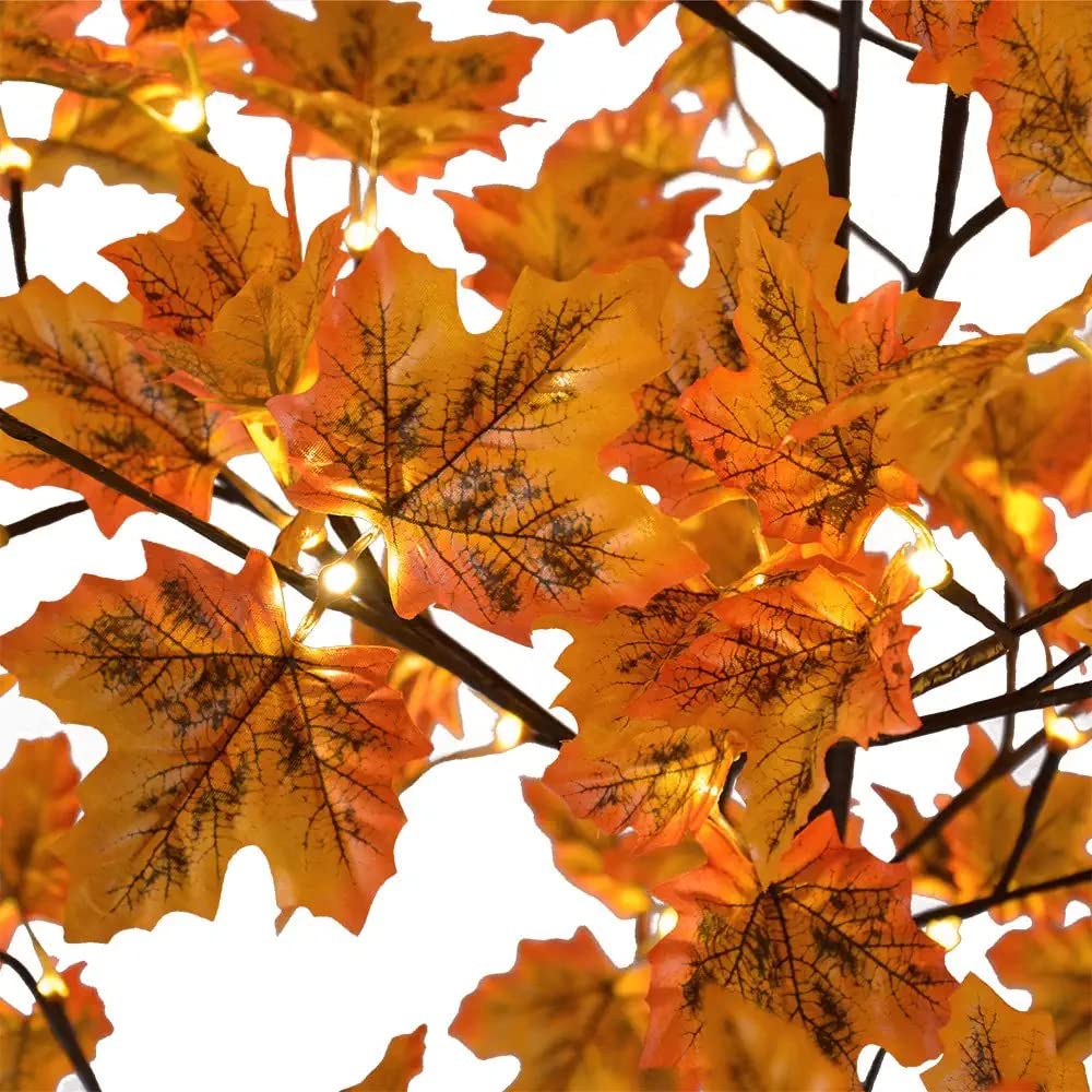 8FT Lighted Maple Tree S2187