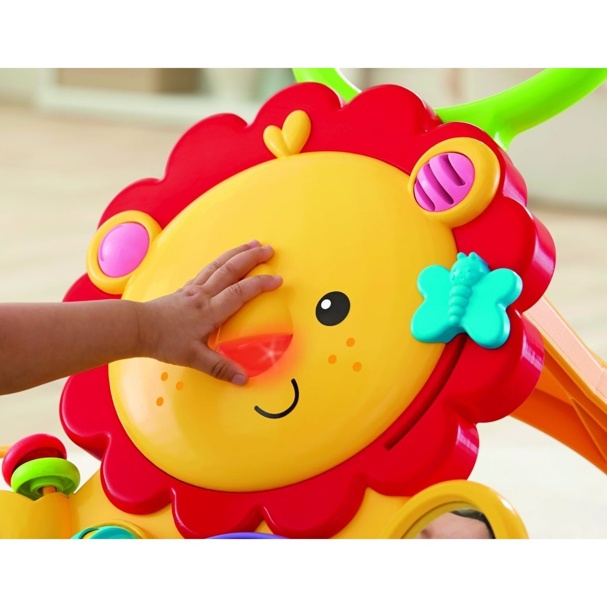 Musical Lion Walker with Lights Sounds & Activities A865