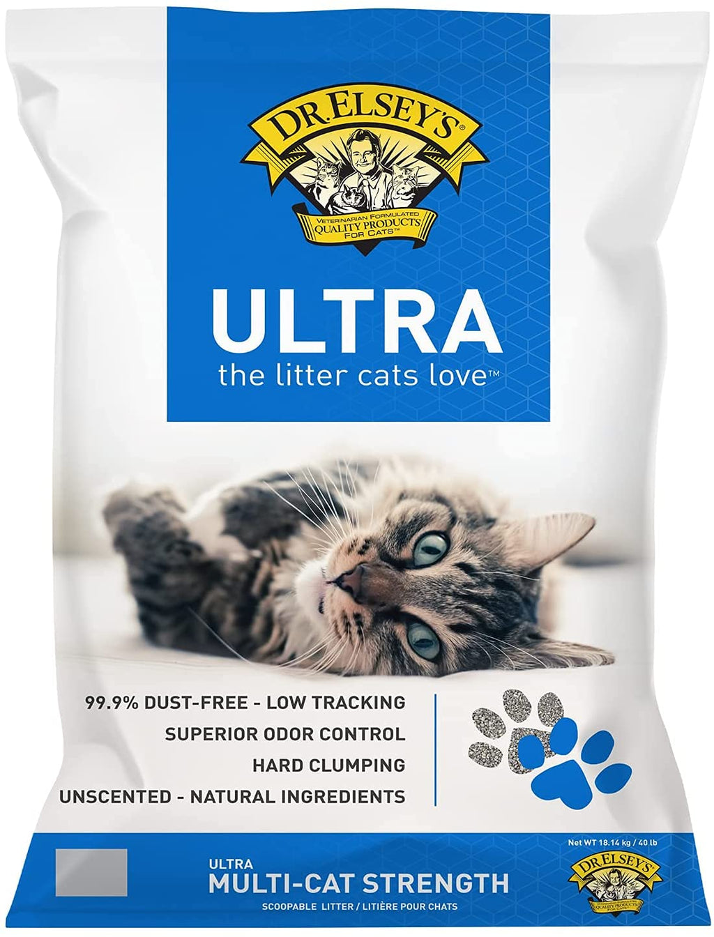 Clumping Clay Cat Litter 40 lb. Bag K5164