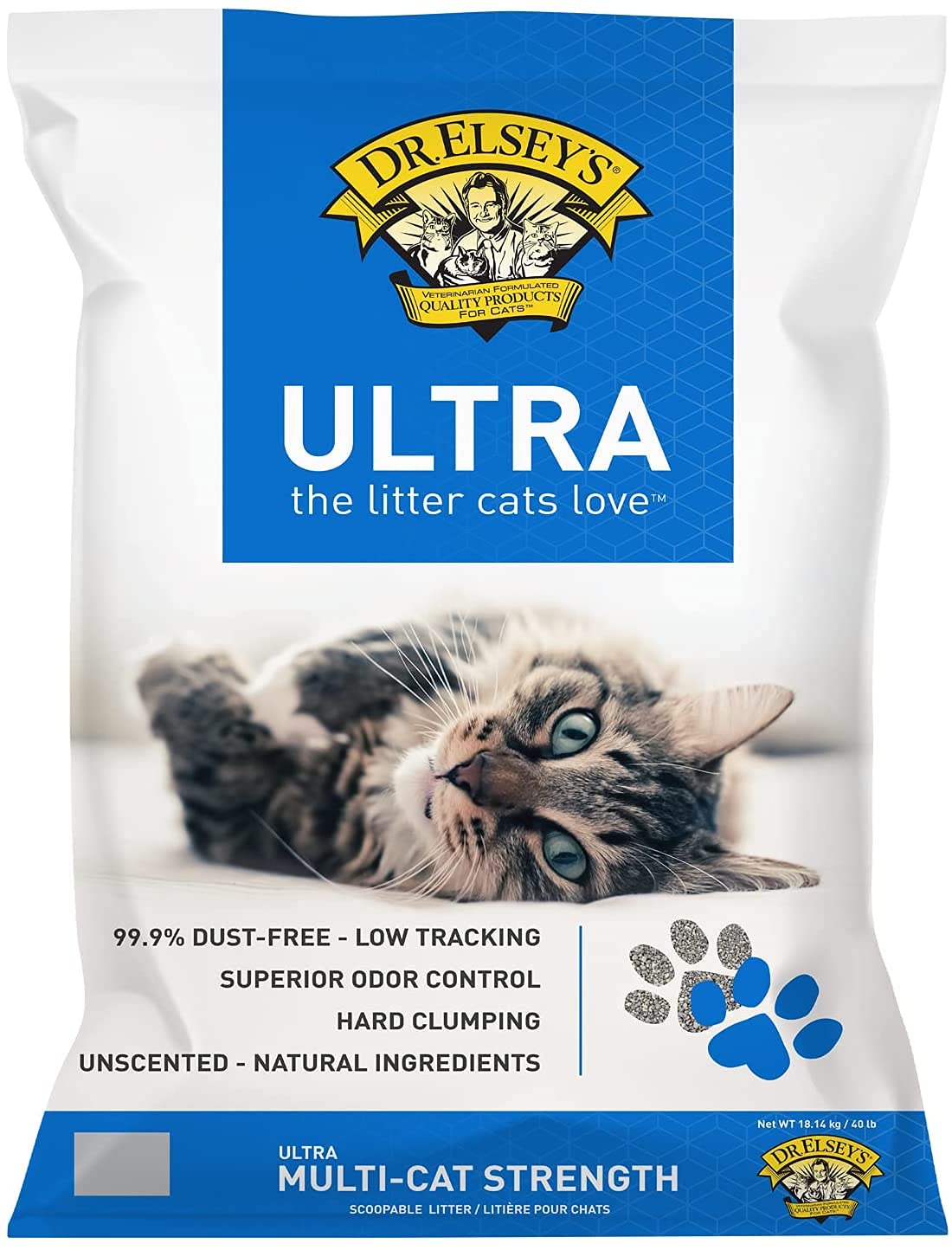 Clumping Clay Cat Litter 40 lb. Bag K5164