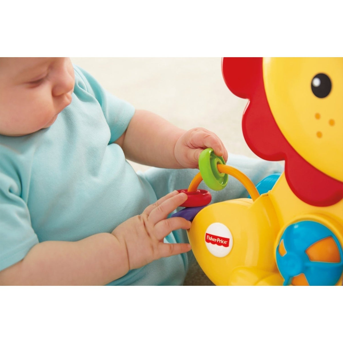 Musical Lion Walker with Lights Sounds & Activities A865