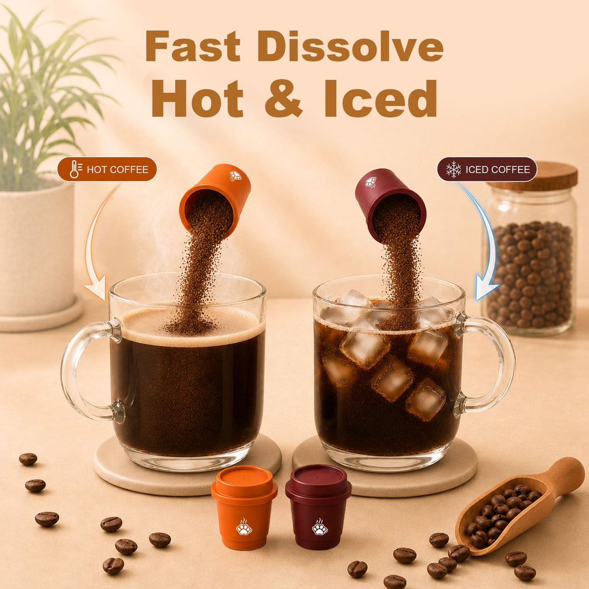 Freeze Dried Instant Coffee 60 Servings O40656