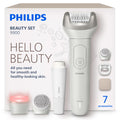 Cordless Wet and Dry Epilator with 7 Accessories X84730