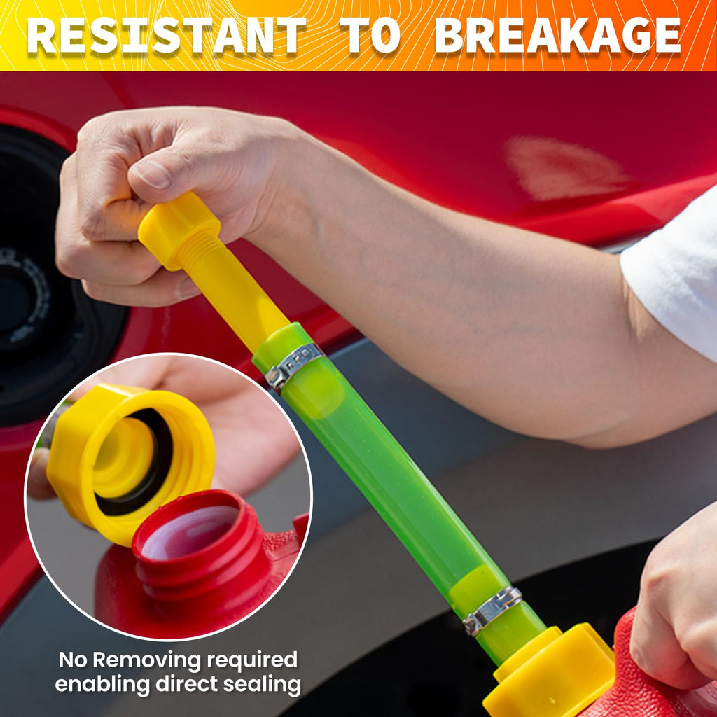 Gas Can Spout Replacement & Red Gas Cap Combo X670