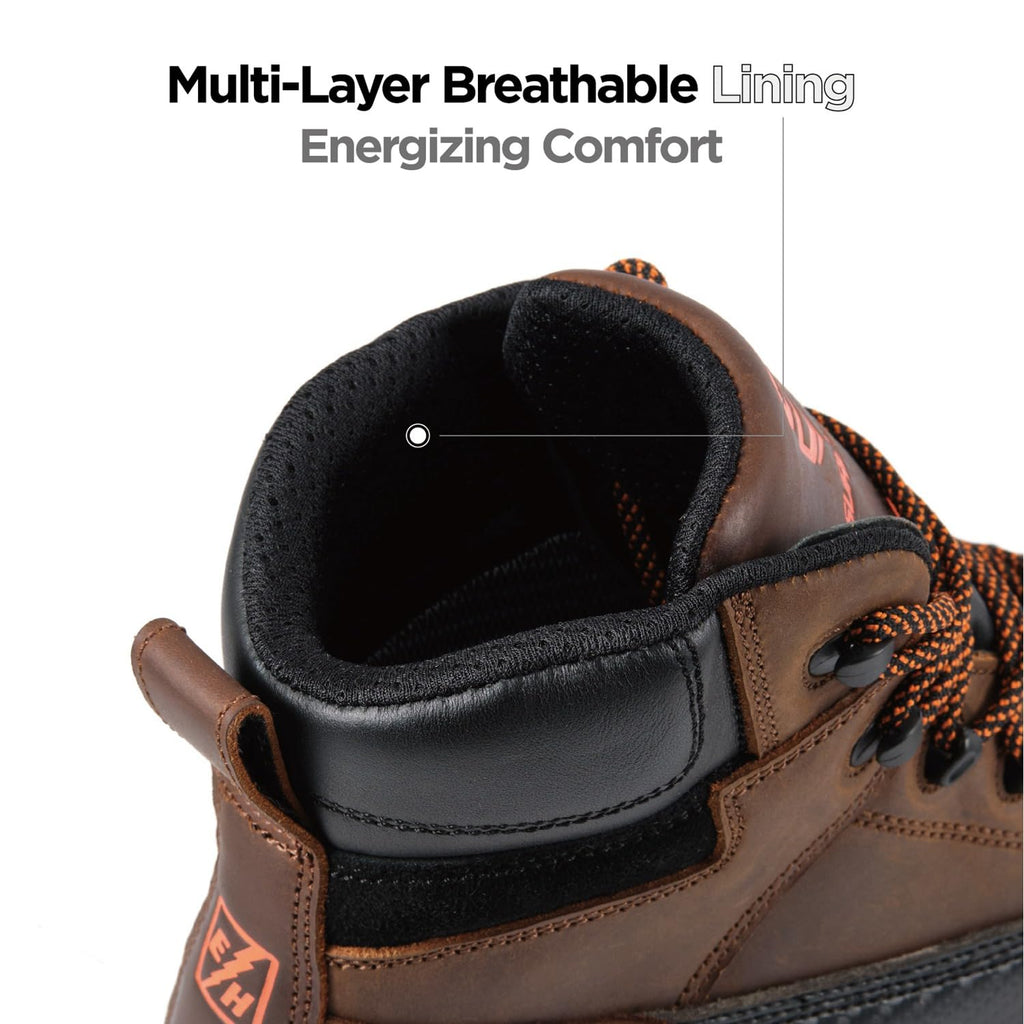 6in Waterproof Leather Work Boots L820