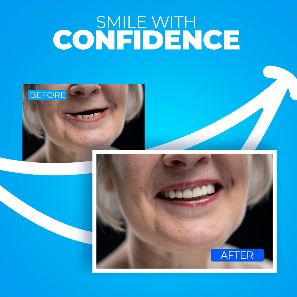 Customizable Dentures Kit with 12 Pieces M331