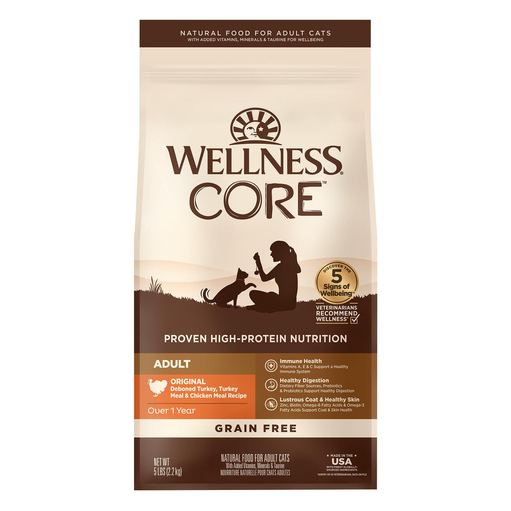 Grain Free Turkey and Chicken Dry Cat Food D354193
