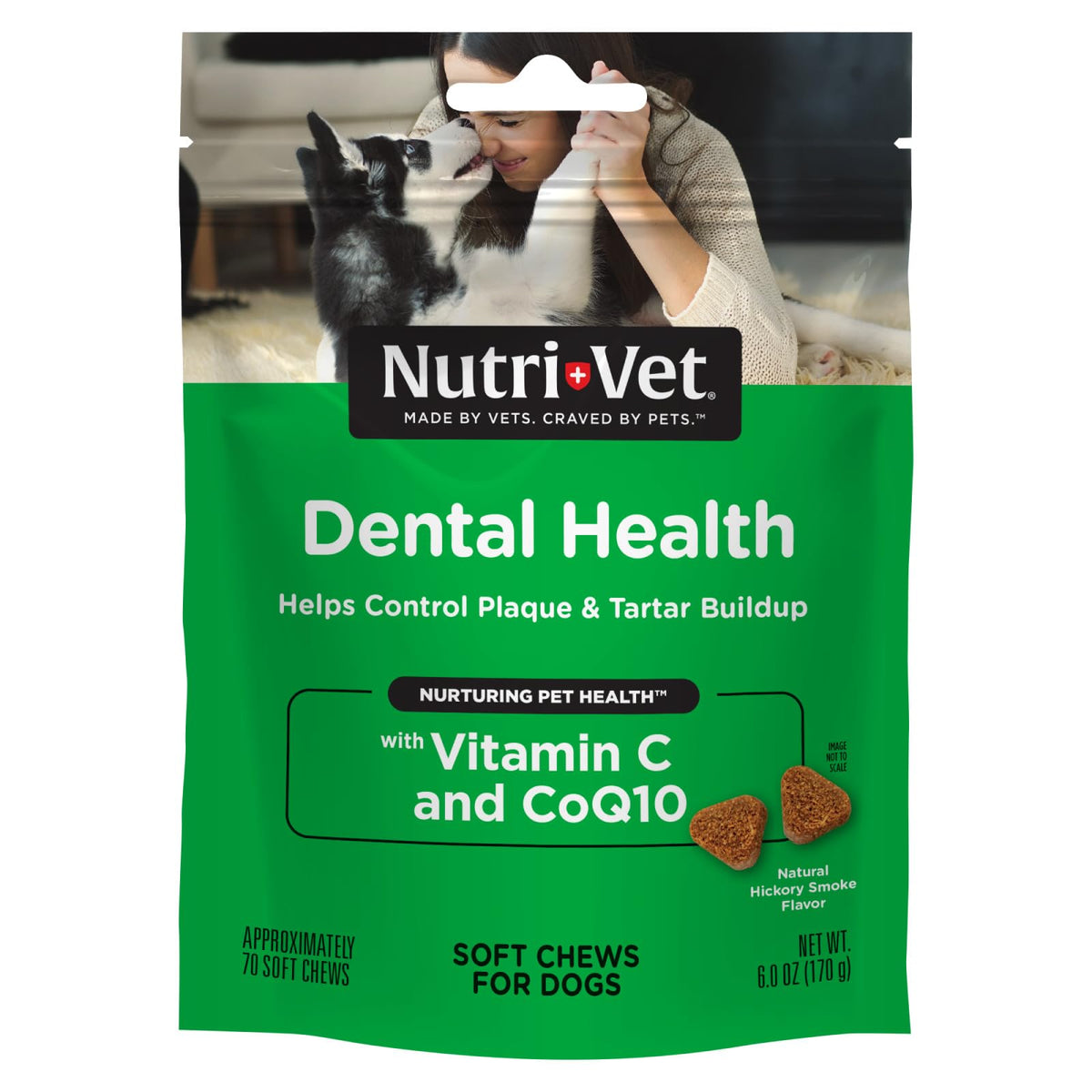 Dogs Teeth Cleaning Soft Chews 70 Count N615