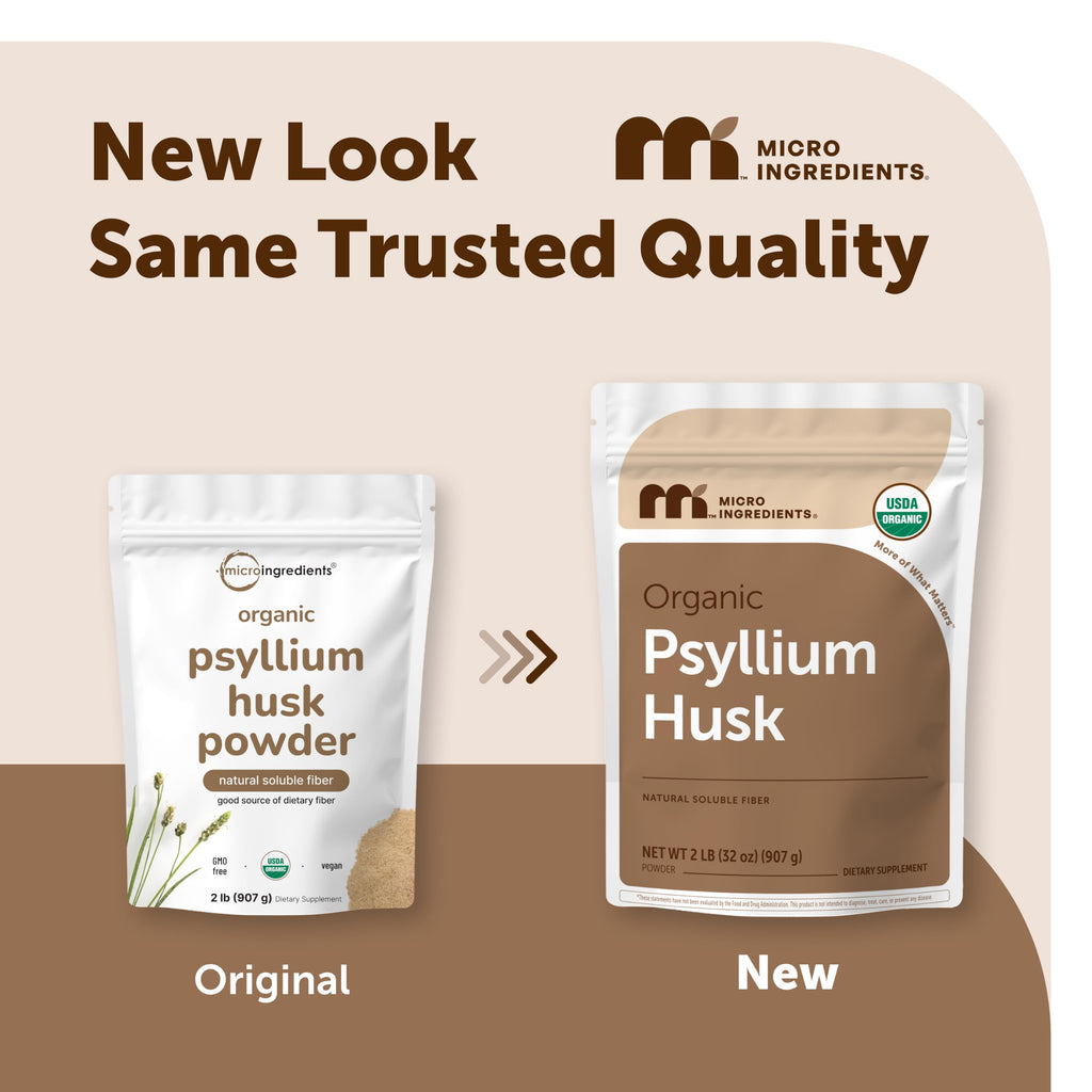 Organic Psyllium Husk Powder 2lbs Y124