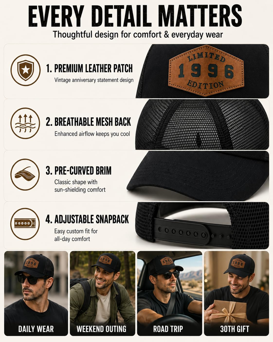Vintage Mesh Trucker Hat R9962