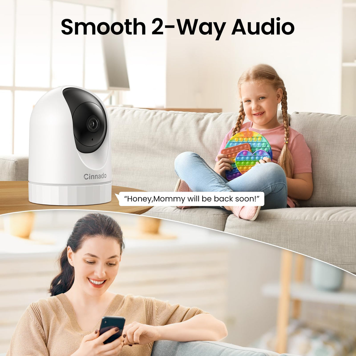 2K Indoor Security Camera I4058