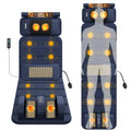 Full Body Massage Mat with Heat, 9 Vibrating Modes, Detachable Neck Massager J67949