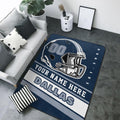 Custom Dallas Rug for Bedroom Personalized Area Rugs with Name and Number Custom Football Carpet Gifts for Fans Men Women

Custom Dallas Rug Personalized Area Rugs with Name and Number Football Carpet W9023