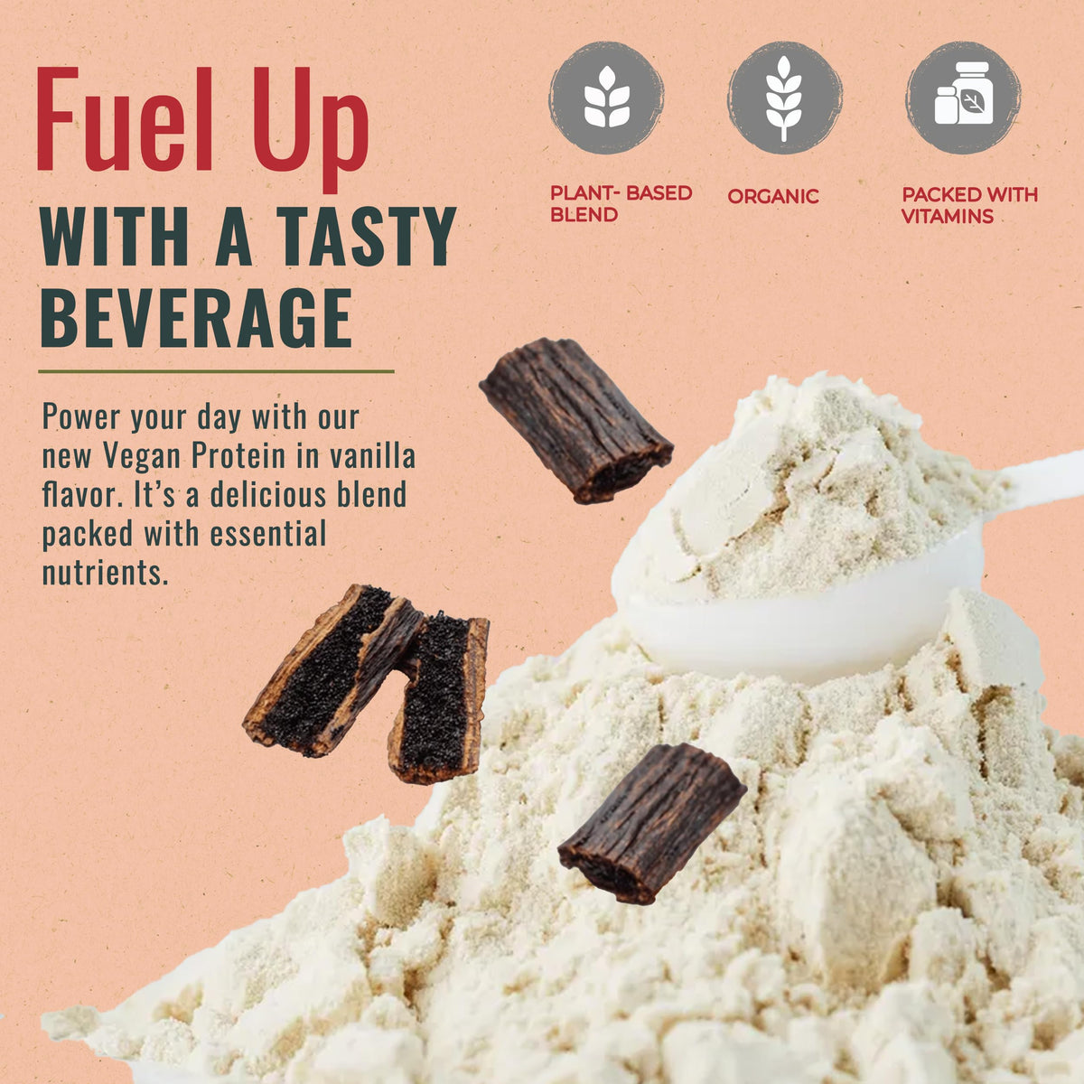 Vegan Protein Powder Vanilla K636