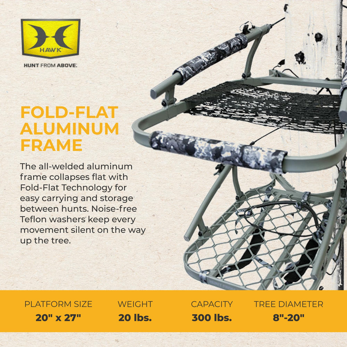 Tree Stand with Memory Foam Seat D46833