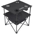 Black Folding Camping Table with Cooler Bag M164528