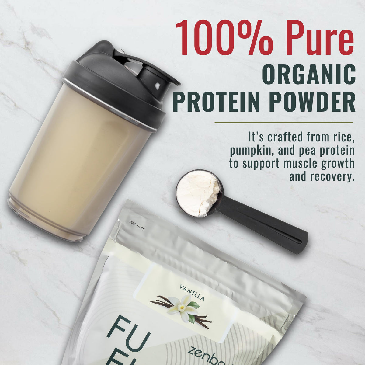 Vegan Protein Powder Vanilla K636
