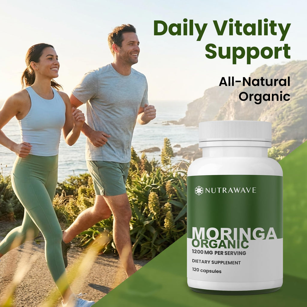 Organic Moringa Capsules 1200mg 120 Capsules Q1028