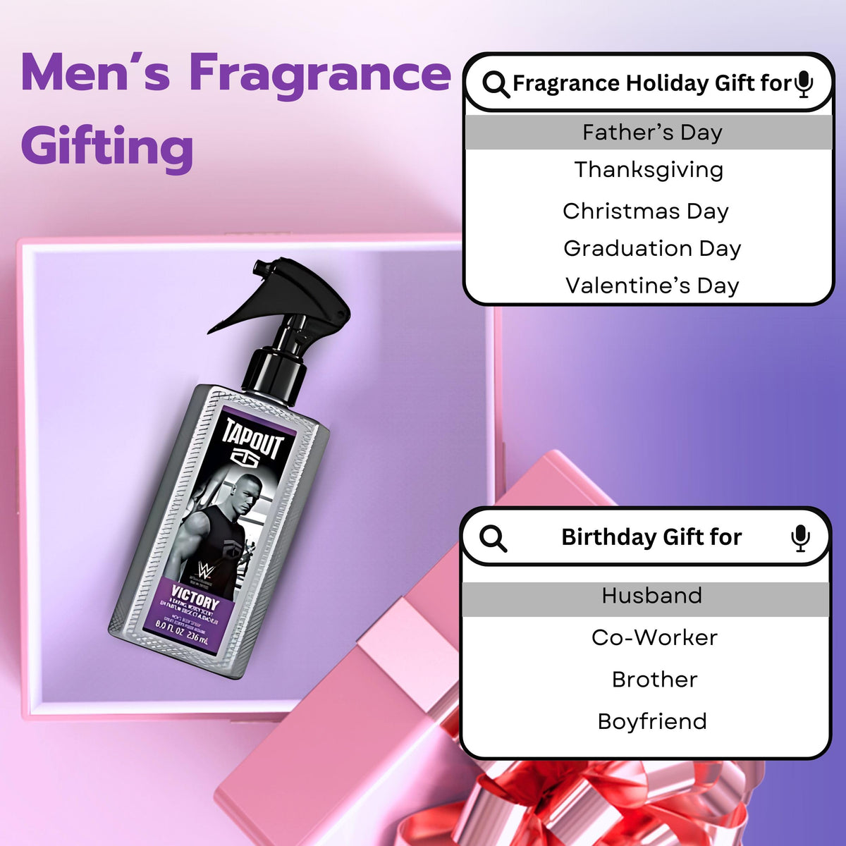 Body Spray Perfume for Men 8 Ounces R9263