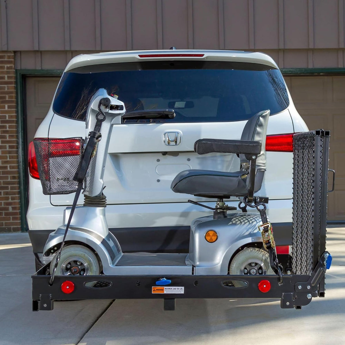 Folding Steel Wheelchair Scooter Carrier V56109