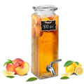 80 oz Glass Drink Dispenser with Spigot O5068