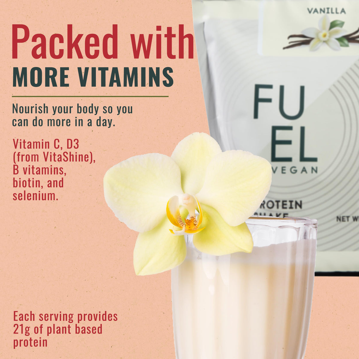 Vegan Protein Powder Vanilla K636