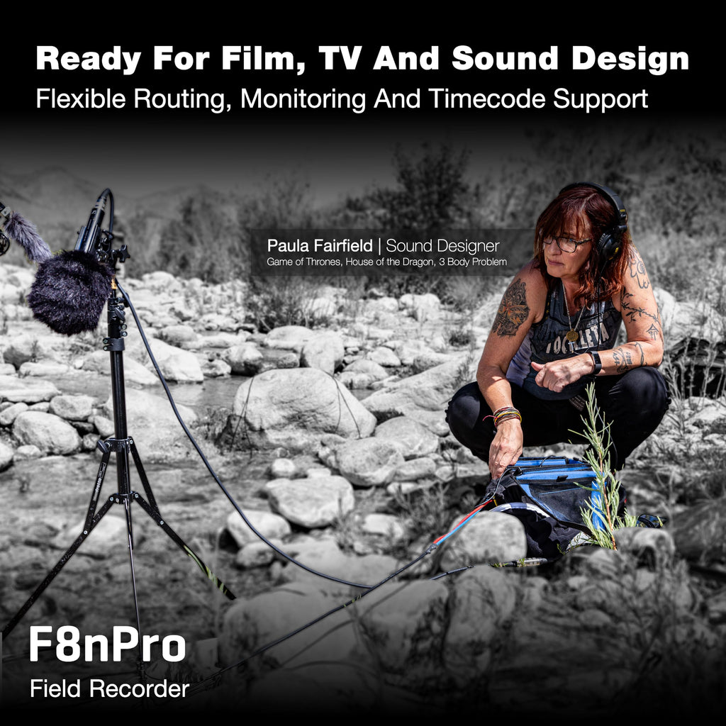Field Recorder with 8 Inputs & 10 Tracks M684324