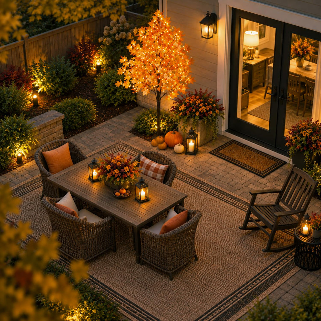 8FT Lighted Maple Tree S2187
